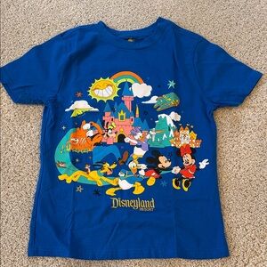 Kids Disneyland Blue Character Graphic Tee Shirt, size 7-8